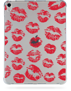 Чохол накладка Oriental case iPad Air 11 (2024/2025) прозорий (with Pencil holder) Love Red Lips (17.11) pr_0080775  купити в інтернет-магазині Oriental Case в Києві від українського бренду Orientalcase ✅