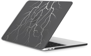 Чохол Oriental case чорний матовий Macbook Air 13.3 2018-2020 M1 Lightning White (13.20) pr_0064164  купити в інтернет-магазині Oriental Case в Києві від українського бренду Orientalcase ✅