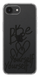 Чохол Oriental case iPhone 16e / 17e прозорий силіконовий Be Yourself Black (17.3) pr_0074318_16e17e фото 2 купити в інтернет-магазині Oriental Case в Києві від українського бренду Orientalcase ✅